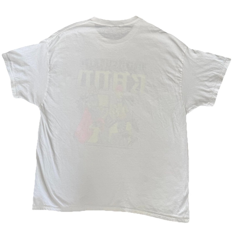 Marching Band Anime Japanese Neon Graphic T-Shirt Gildan XL White Cotton Unisex - Picture 3 of 5